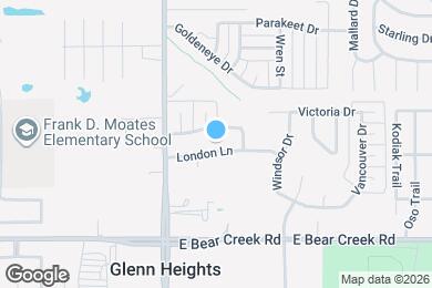 Map image of the property - 131 London Ln