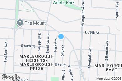 Map image of the property - 7924 Olive St