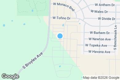 Map image of the property - 4801 W Triangle St