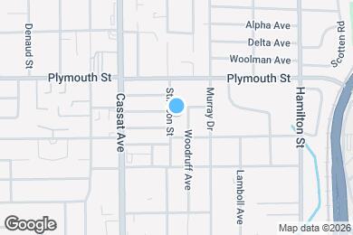 Map image of the property - 1243 Stimson St