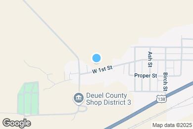 Map image of the property - 812 W 1st St
