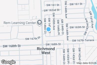 Map image of the property - 16580 SW 145th Ct