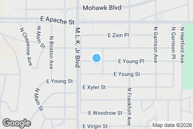 Map image of the property - 238 E Young Pl
