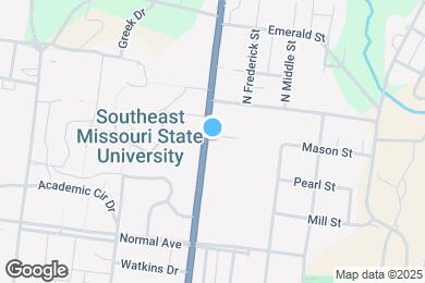 Map image of the property - 716 N Sprigg St