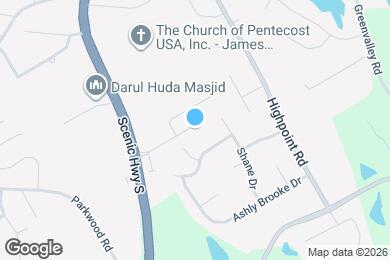 Map image of the property - 3421 Open Fields Dr