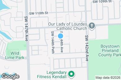 Map image of the property - 14401 SW 114th St