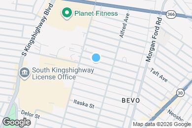 Map image of the property - 4441 Ellenwood Ave