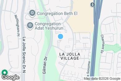 Map image of the property - 8529 Villa La Jolla Dr