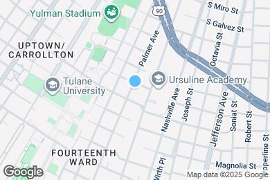 Map image of the property - 2525-2527 Palmer Ave