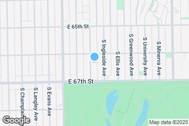 Map image of the property - 6619 S Drexel Ave