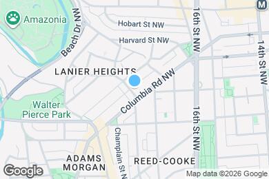 Map image of the property - 2713 Ontario Rd NW