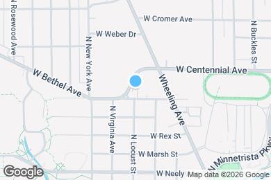 Map image of the property - Bethel Apartments