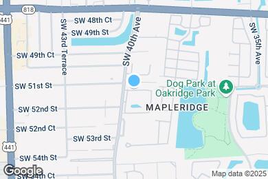 Map image of the property - 5120 SW 40th Ave