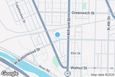 Map image of the property - 147 W Buttonwood St