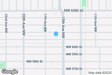 Map image of the property - 1522 NW 61st St
