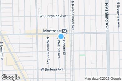 Map image of the property - 4337 N Wolcott Ave