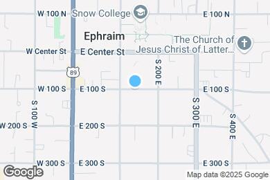 Map image of the property - 96 S 100 E