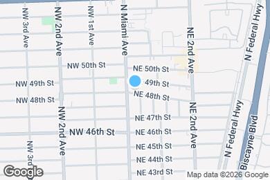 Map image of the property - 19 NE 48th St