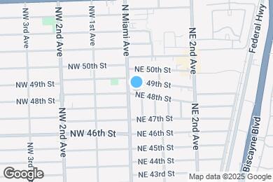 Map image of the property - 21 NE 48th St