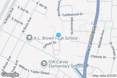 Map image of the property - 210 Basin Ave