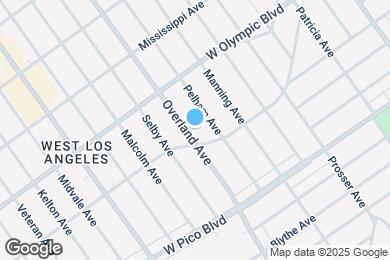 Map image of the property - 2258 Overland Ave