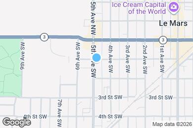 Map image of the property - 426 1st St SW