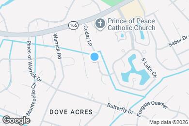 Map image of the property - 344 Cedar Ln