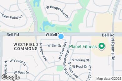 Map image of the property - 15915 W Smokey Dr