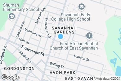 Map image of the property - Savannah Gardens