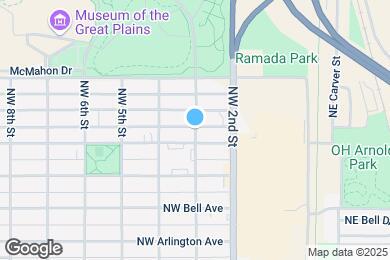 Map image of the property - 404 NW 3rd St