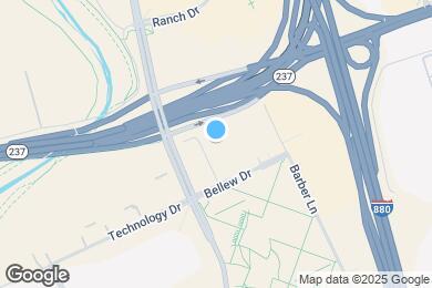 Map image of the property - Furnished Studio-San Jose - Milpitas - McCarthy Ranch