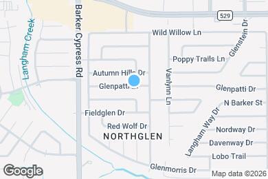 Map image of the property - 17719 Glenpatti Dr