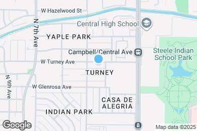 Map image of the property - 223 W Turney Ave