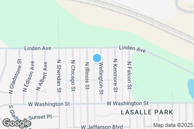 Map image of the property - 233 N Wellington St