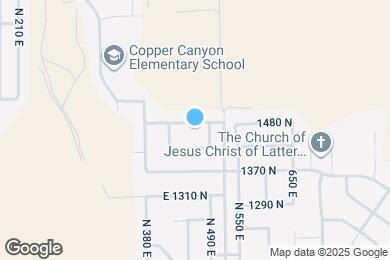 Map image of the property - 468 E 1480 N