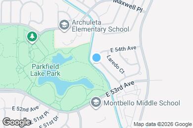 Map image of the property - 5377 Laredo St