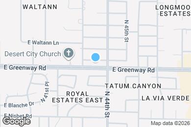 Map image of the property - 4323 E Beck Ln