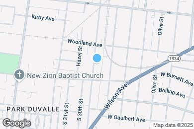 Map image of the property - 1439 Beech St