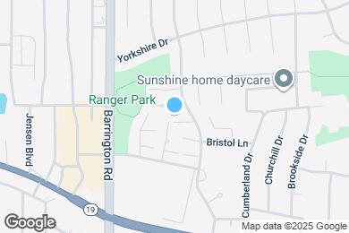 Map image of the property - 1342 Kingsbury Dr