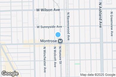 Map image of the property - 4411 N Wolcott Ave