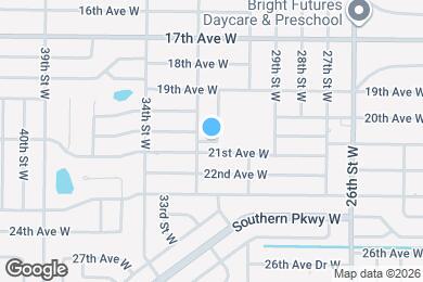 Map image of the property - 3016 20th Ave W