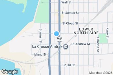 Map image of the property - 623 Rose St