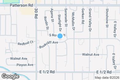 Map image of the property - 3018 Bookcliff Ave