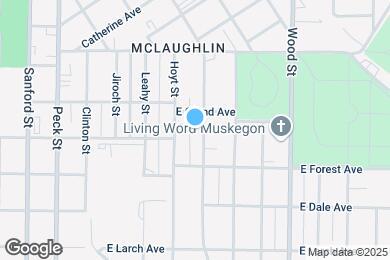 Map image of the property - 1541 Terrace St