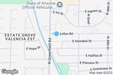 Map image of the property - 4423 E McLellan Rd