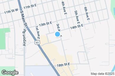 Map image of the property - 1430 3rd Ave E