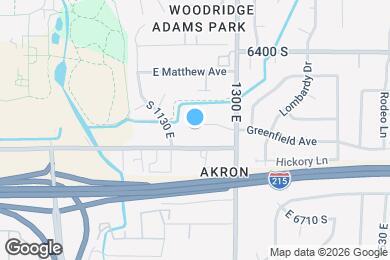Map image of the property - 1236 Greenfield Cir