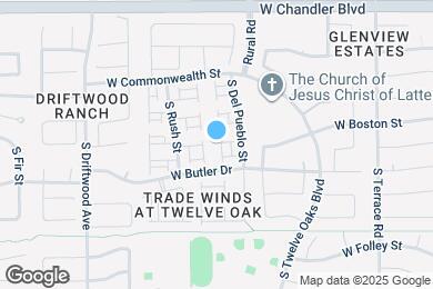 Map image of the property - 5074 W Jupiter Way