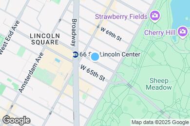 Map image of the property - 60 W 66th St