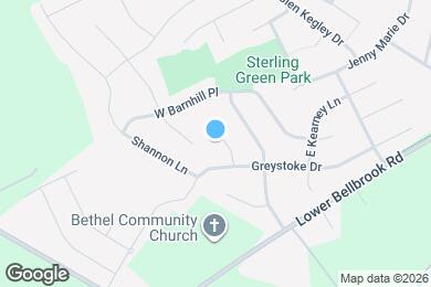 Map image of the property - 1344 Crescent Ct